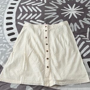 Button Down Skirt